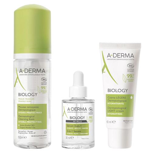Rutina A Derma Biology Hidratación Intensiva Piel Frágil