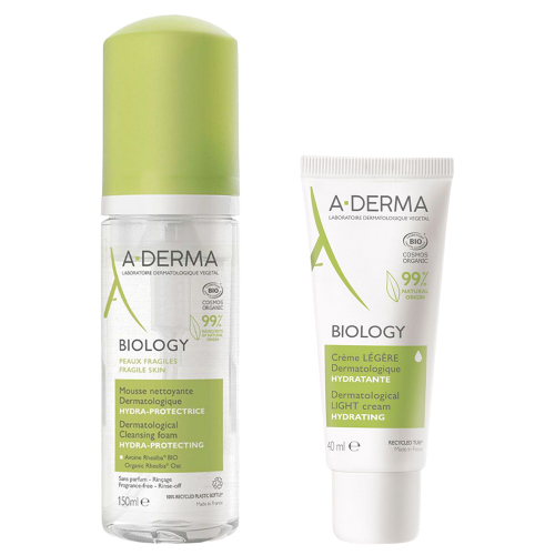 Rutina A Derma Biology Limpieza E Hidratación Piel Frágil