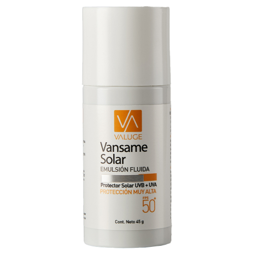 Vansame Protector Solar Fps50+ Facial Emulsión