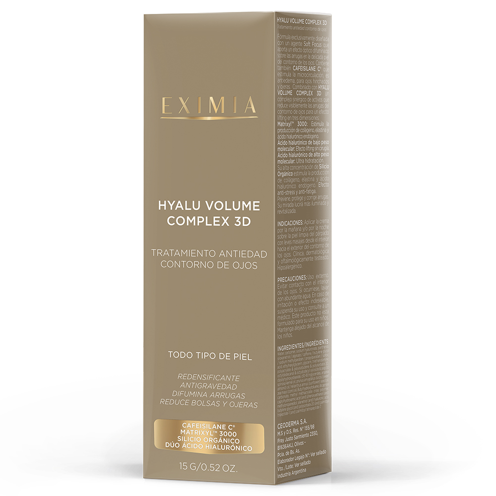 Eximia Hyalu Volume Complex 3d Contorno De Ojos Antiedad