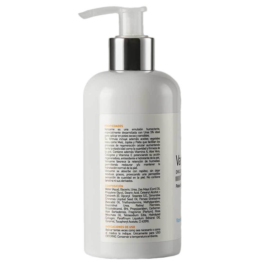 Vansame Emulsión Humectante Corporal X 250ml
