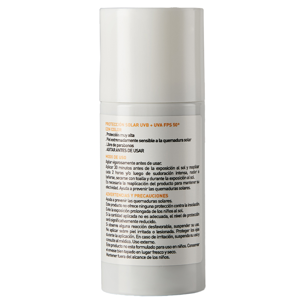 Vansame Protector Solar Emulsión Facial Fps 50+ Con Color
