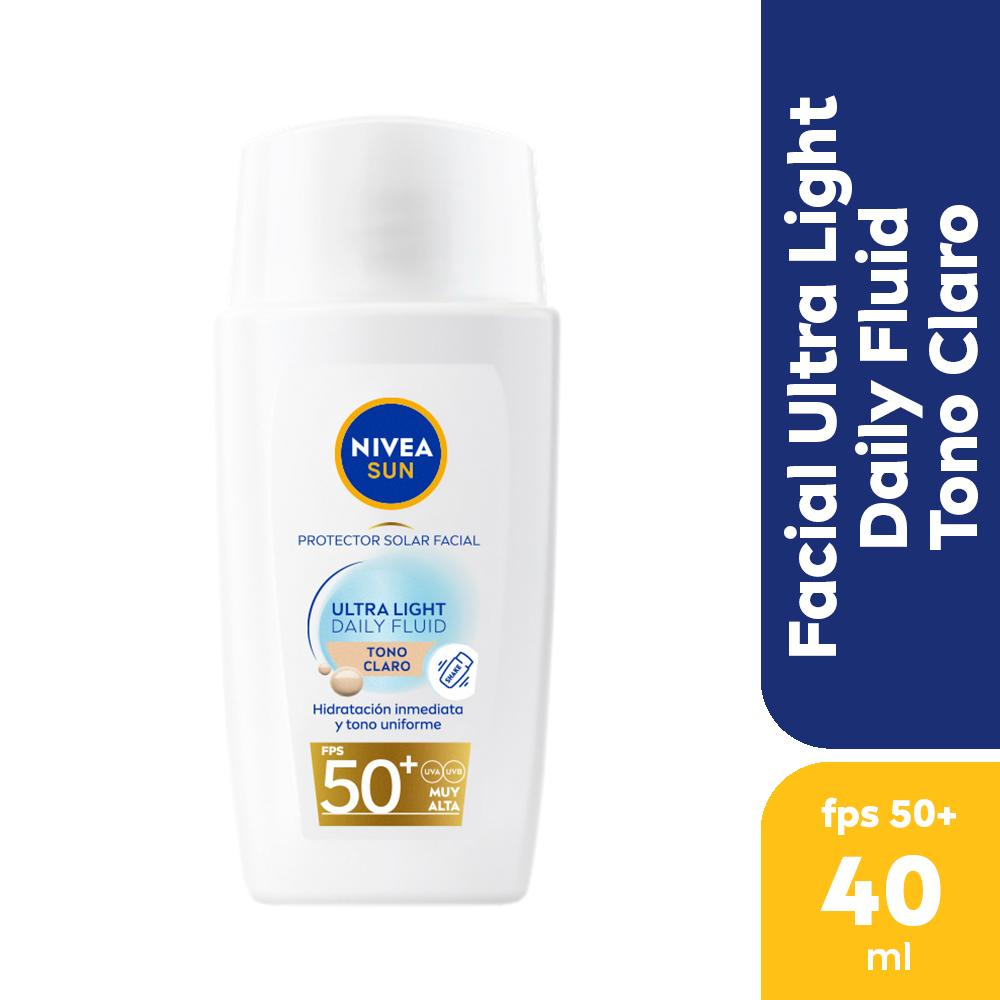 Nivea Sun Ultra Light Daily Fluid Protector Solar Facial Color