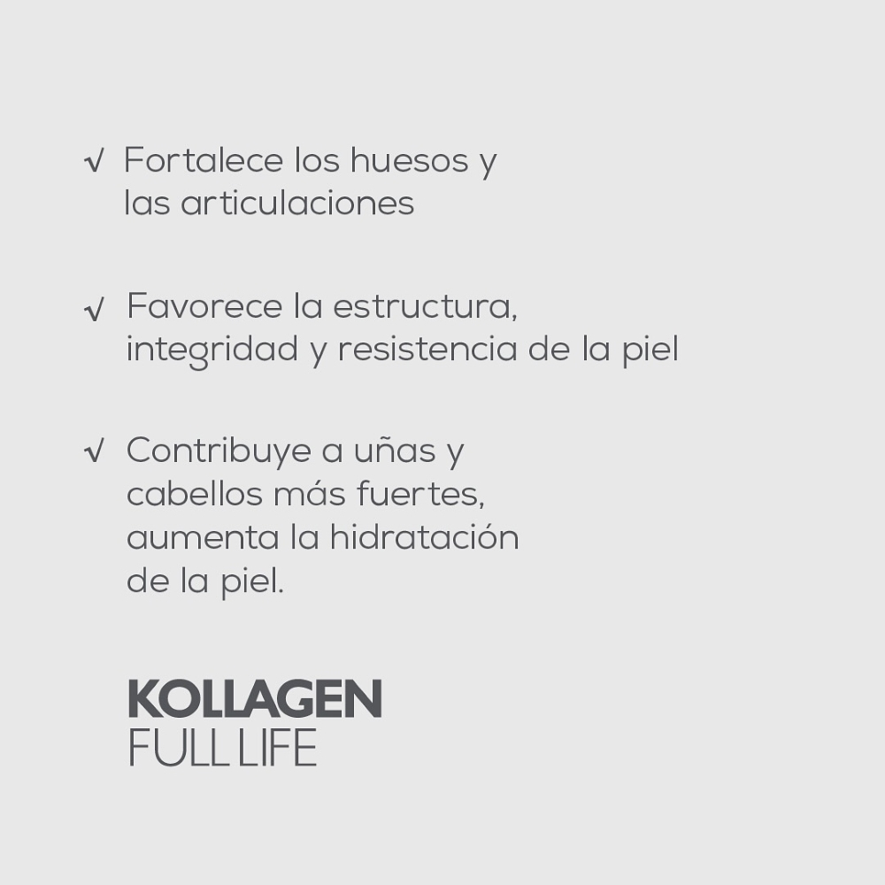 Pack 3 By Derm Kollagen Full Life Colágeno Antioxidante