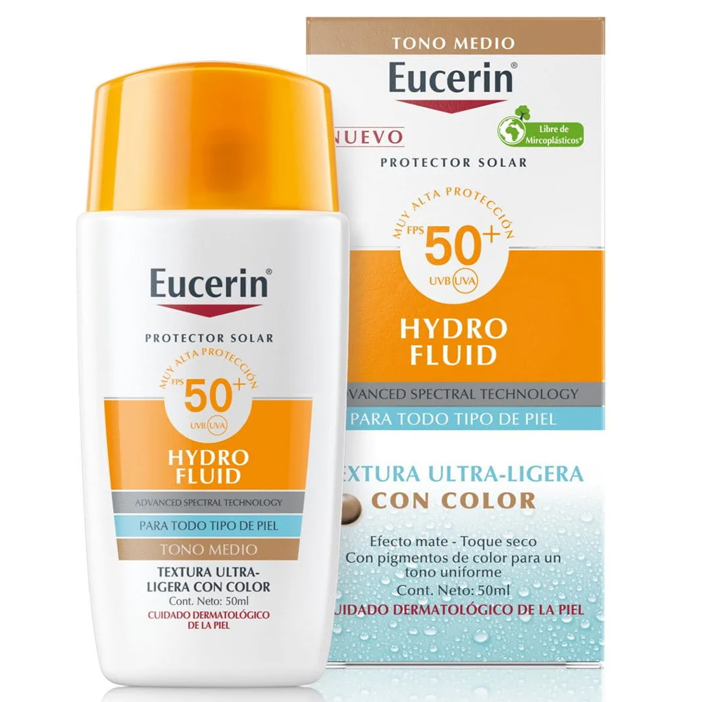 Eucerin Sun Hydro Protect Fluido Fps50 Color