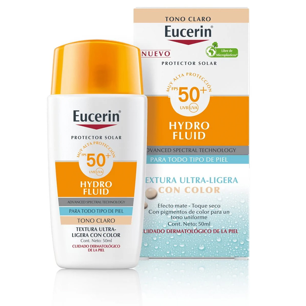 Eucerin Sun Hydro Protect Fluido Fps50 Color