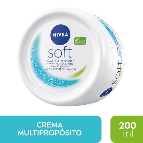 Nivea Soft Crema Hidratante Intensiva X 200ml