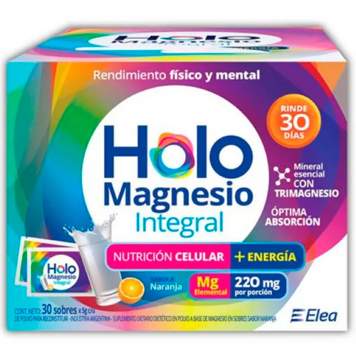 Holomagnesio Integral Nutrición Celular + Energía X 30 Sobres
