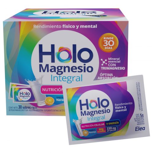 Holomagnesio Integral Nutrición Celular + Energía X 30 Sobres