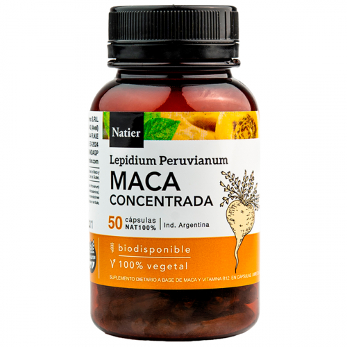 Natier Maca Concentrada Premium Cápsulas