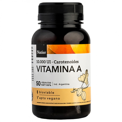 Natier Vitamina A Carotenoides Suplemento