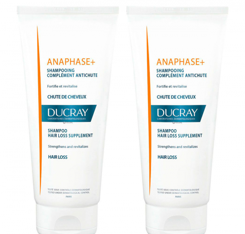 Pack 2 Ducray Anaphase Shampoo Anticaída X 200ml