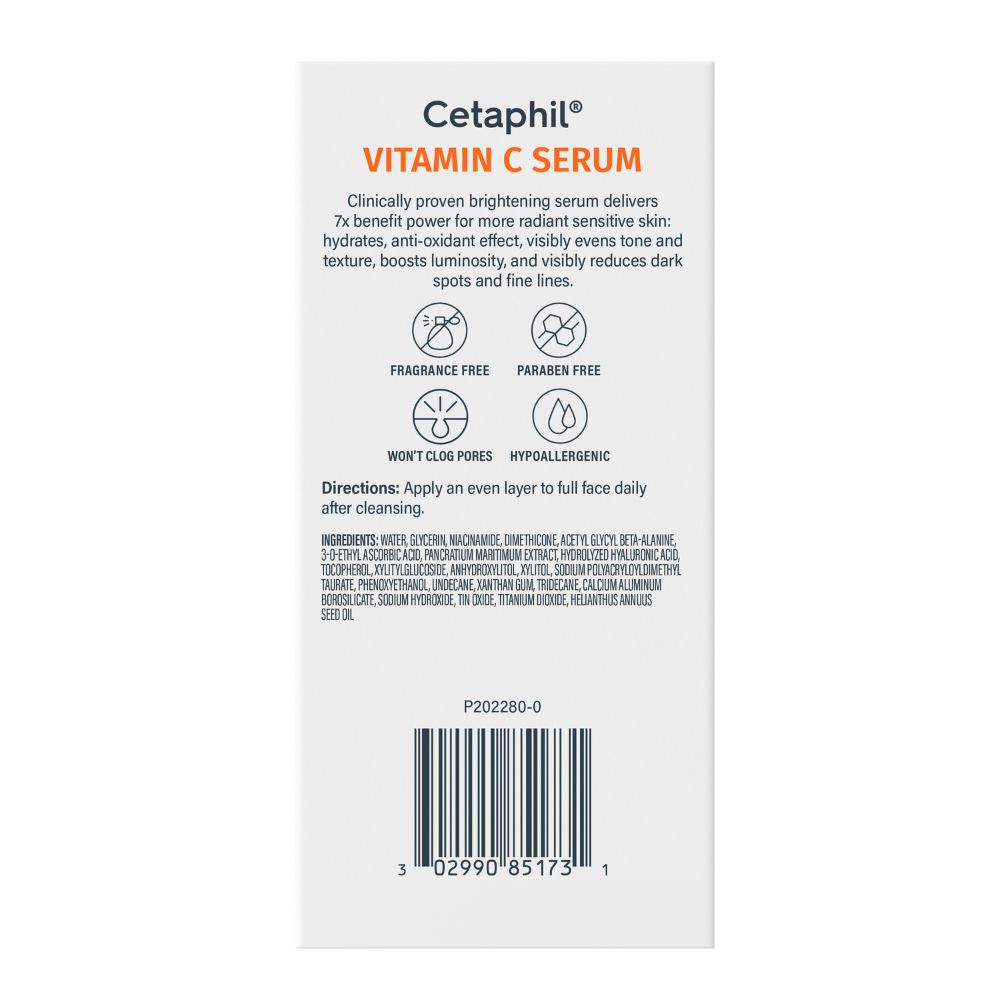 Cetaphil Vitamin C Serum Facial Todo Tipo De Piel