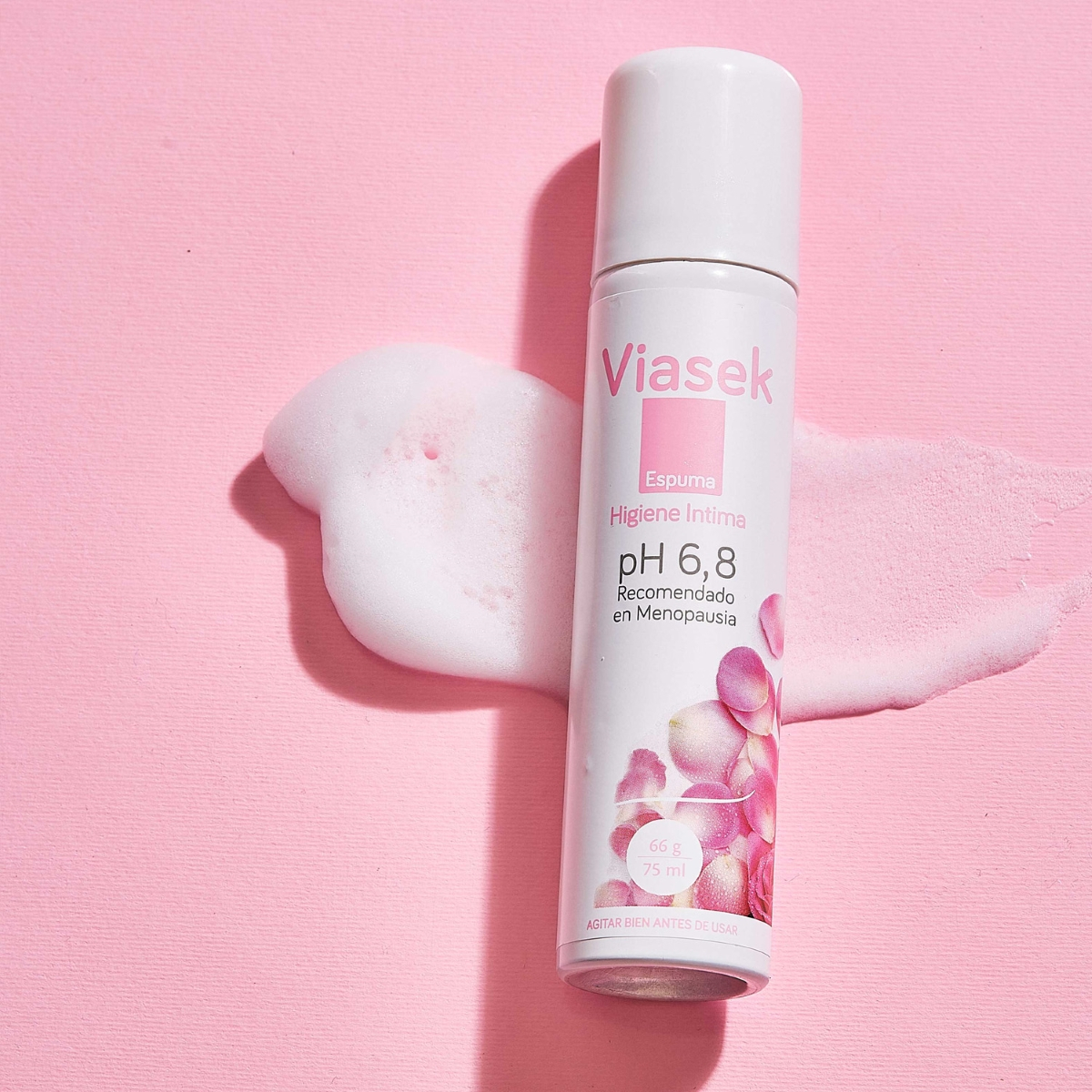Viasek Espuma Higiene í­ntima Ph 6,8 Menopausia