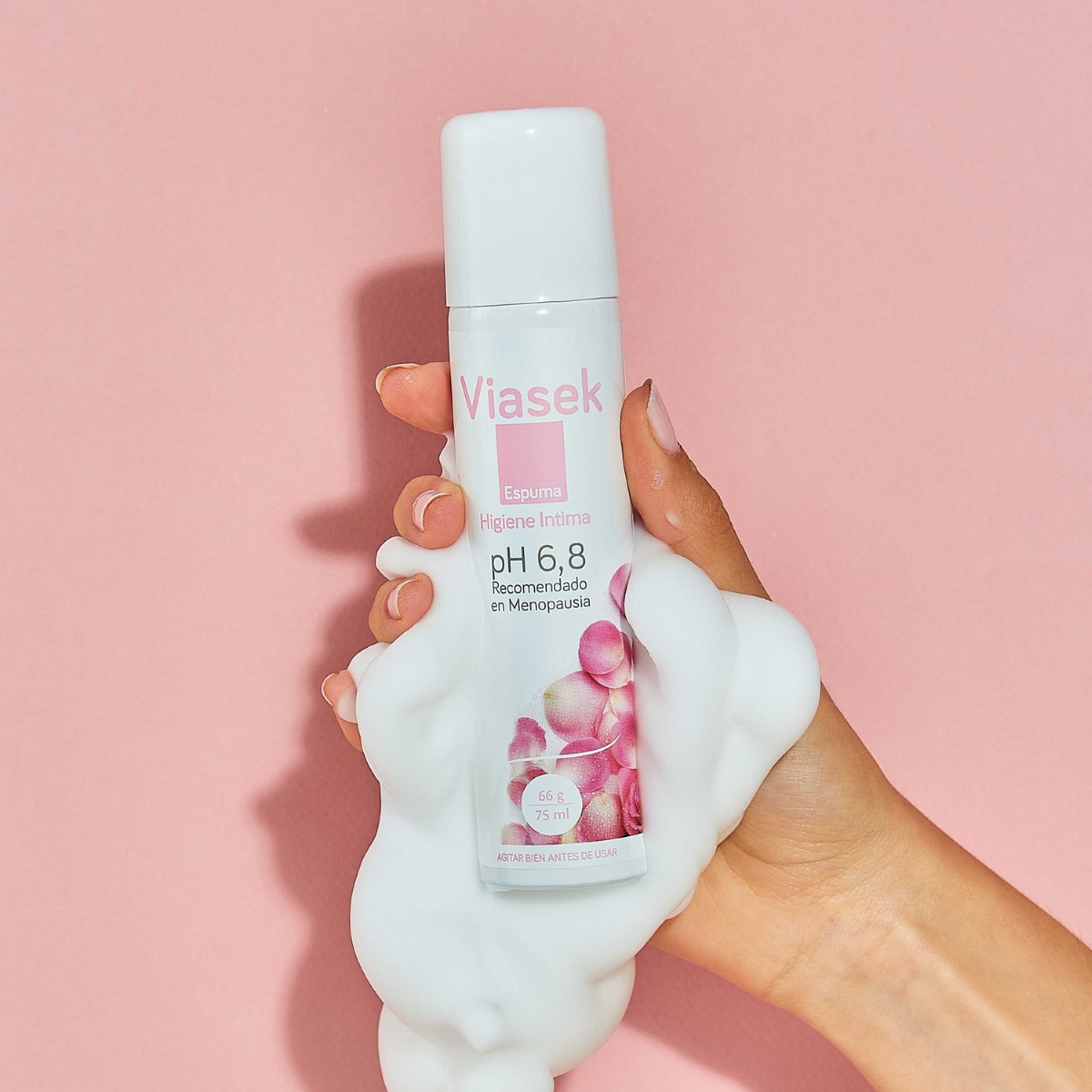 Viasek Espuma Higiene í­ntima Ph 6,8 Menopausia