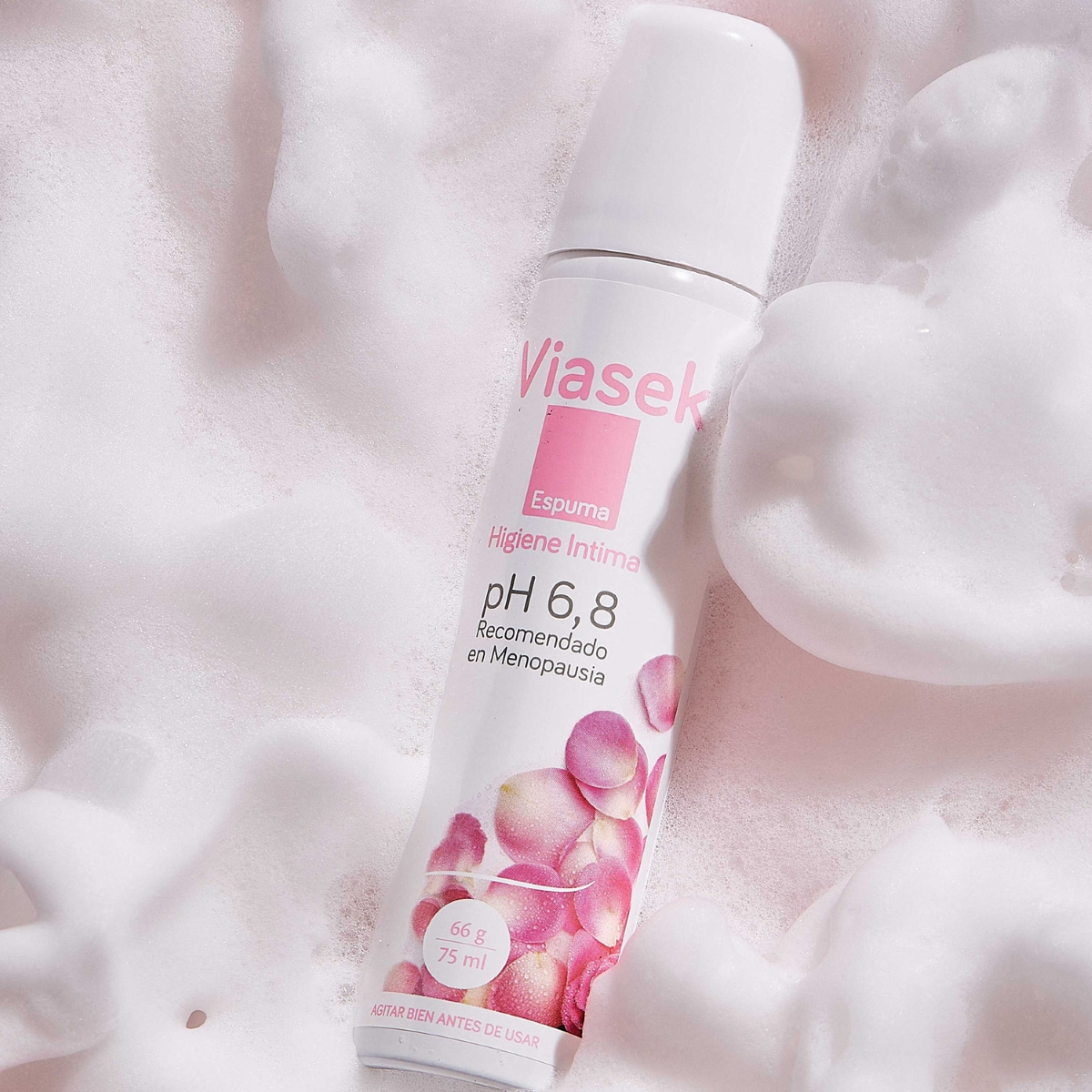 Viasek Espuma Higiene í­ntima Ph 6,8 Menopausia