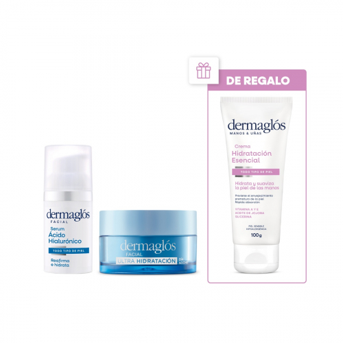 Dermaglós Combo Facial Ultra + Regalo!