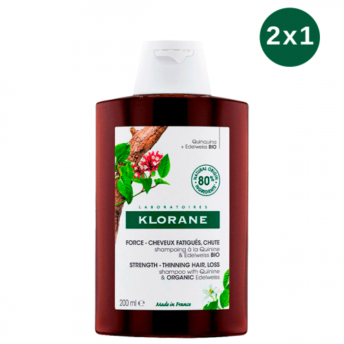 Klorane Quinina Shampoo Para La Caí­da Del Cabello X 200ml