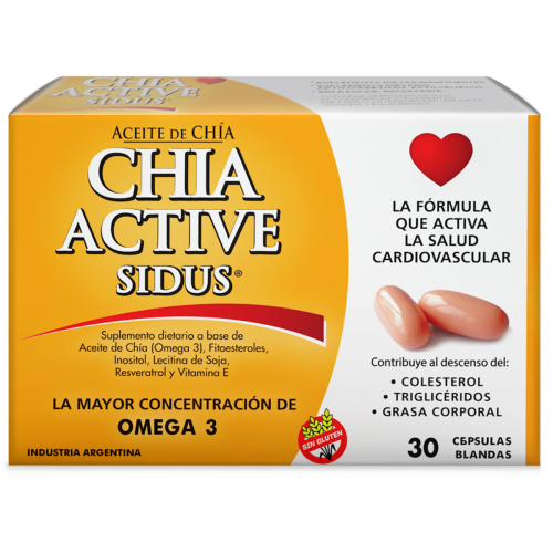 Chia Active Aceite De Chía Suplemento Dietario