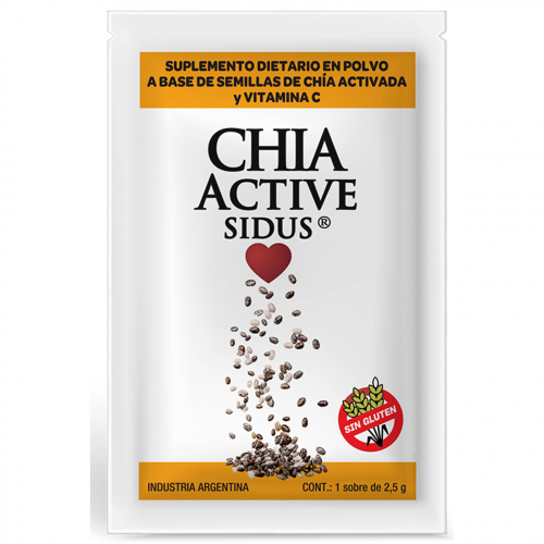 Chia Active Omega 3 + Vitamina C En Polvo