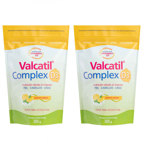 Pack 2 Valcatil Complex D3 Doypack Polvo