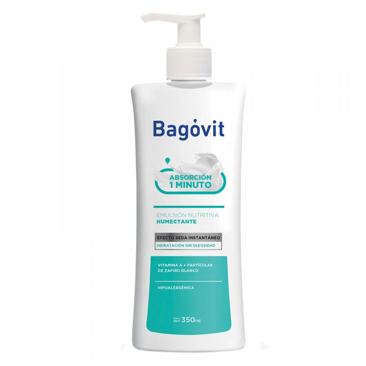 Bagóvit A Emulsión Cuidados Cotidianos Efecto Seda X 350ml