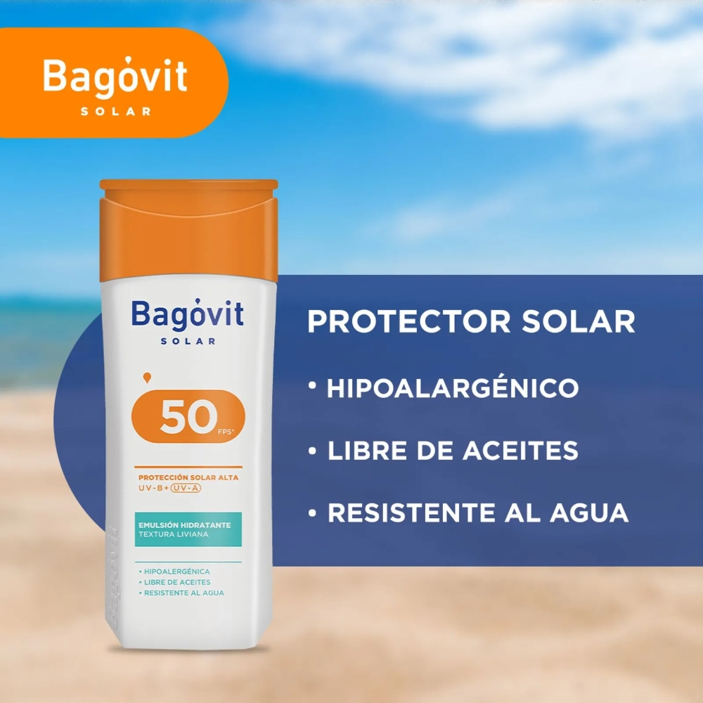 Bagóvit Solar Combo Crema Facial Fps45 + Emulsión Fps 50