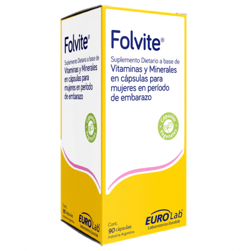 Folvite Acido Folico En Capsulas
