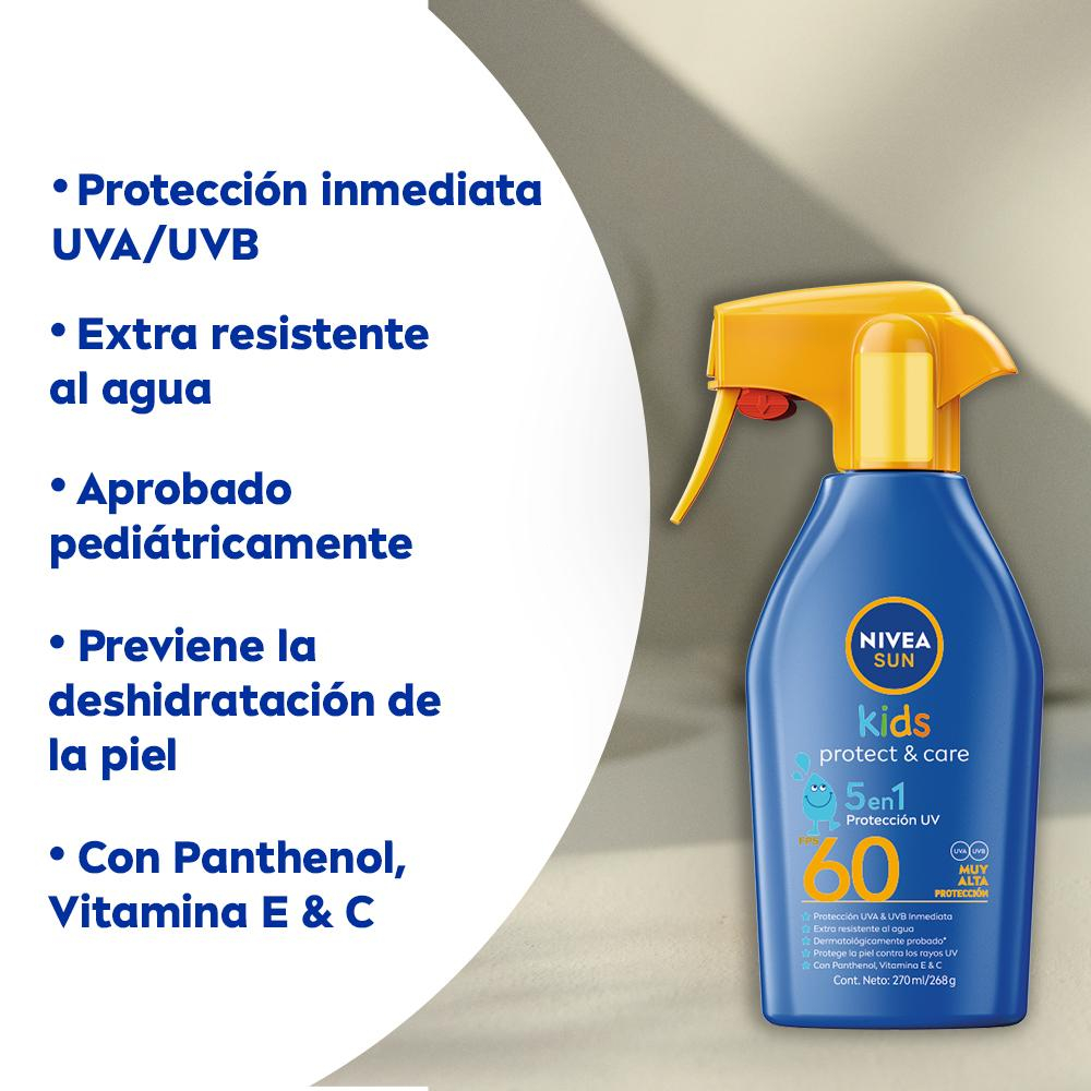 Nivea Protect & Play 5 En 1 Kids Trigger Spray Fps 60