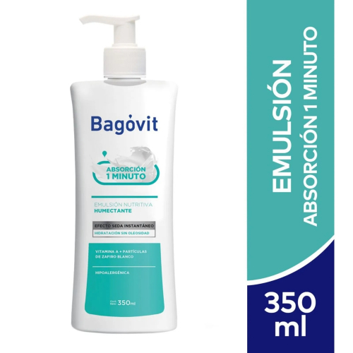 Bagóvit A Emulsión Cuidados Cotidianos Efecto Seda X 350ml