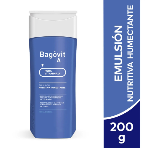 Bagóvit A Emulsión Nutritiva Humectante X 200 Gramos
