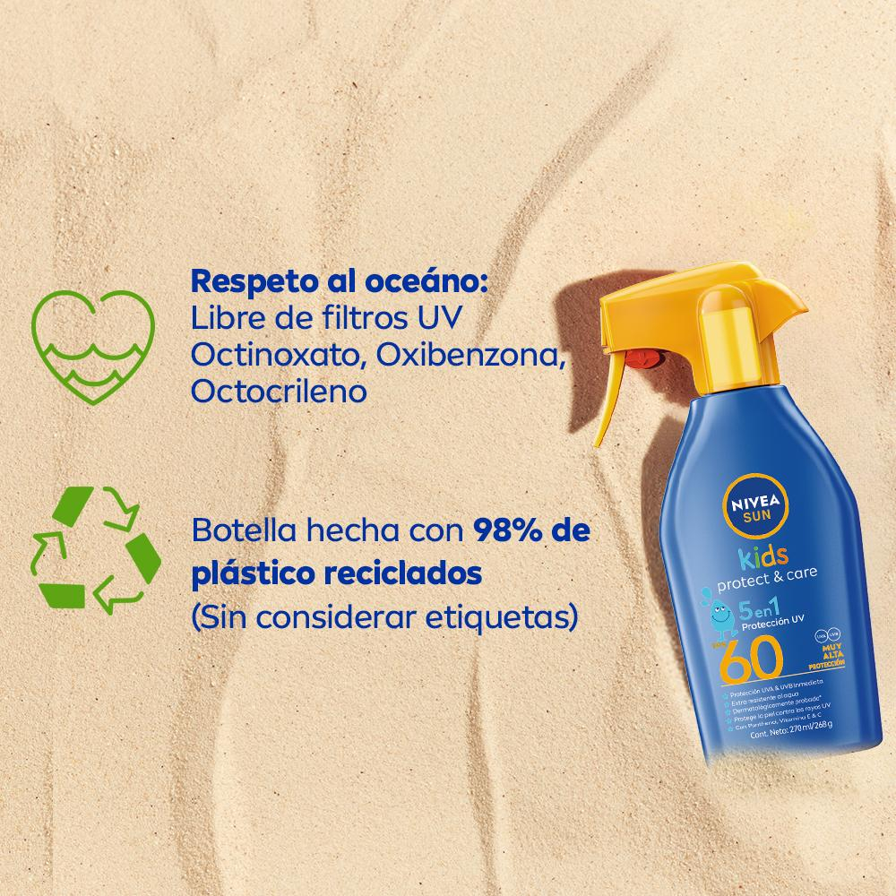 Nivea Protect & Play 5 En 1 Kids Trigger Spray Fps 60
