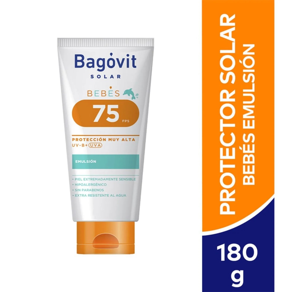 Bagóvit Solar Fps 75 Bebés Emulsión Corporal Facial