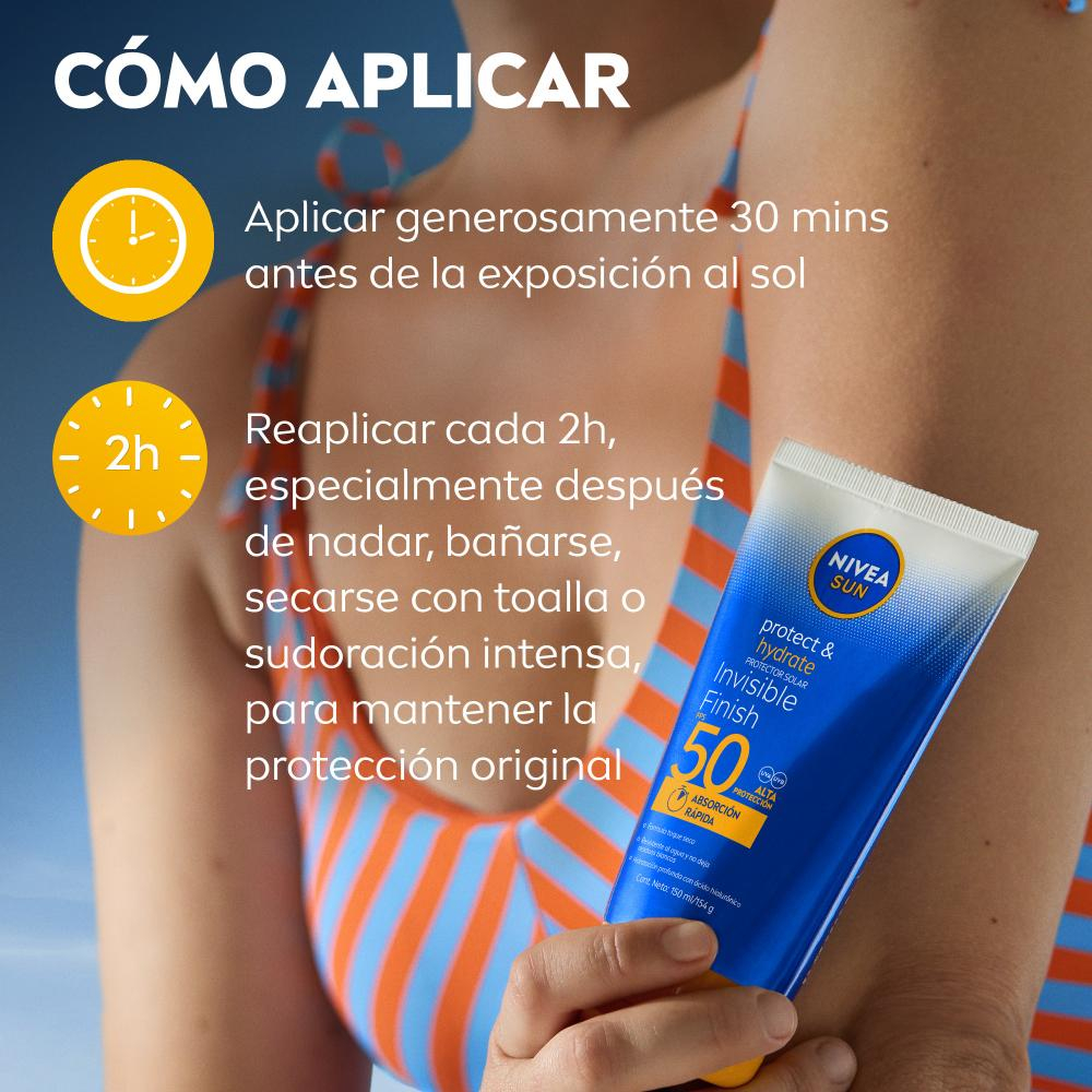 Nivea Protect & Hydrate Invisible Finish Protector Solar Fps50