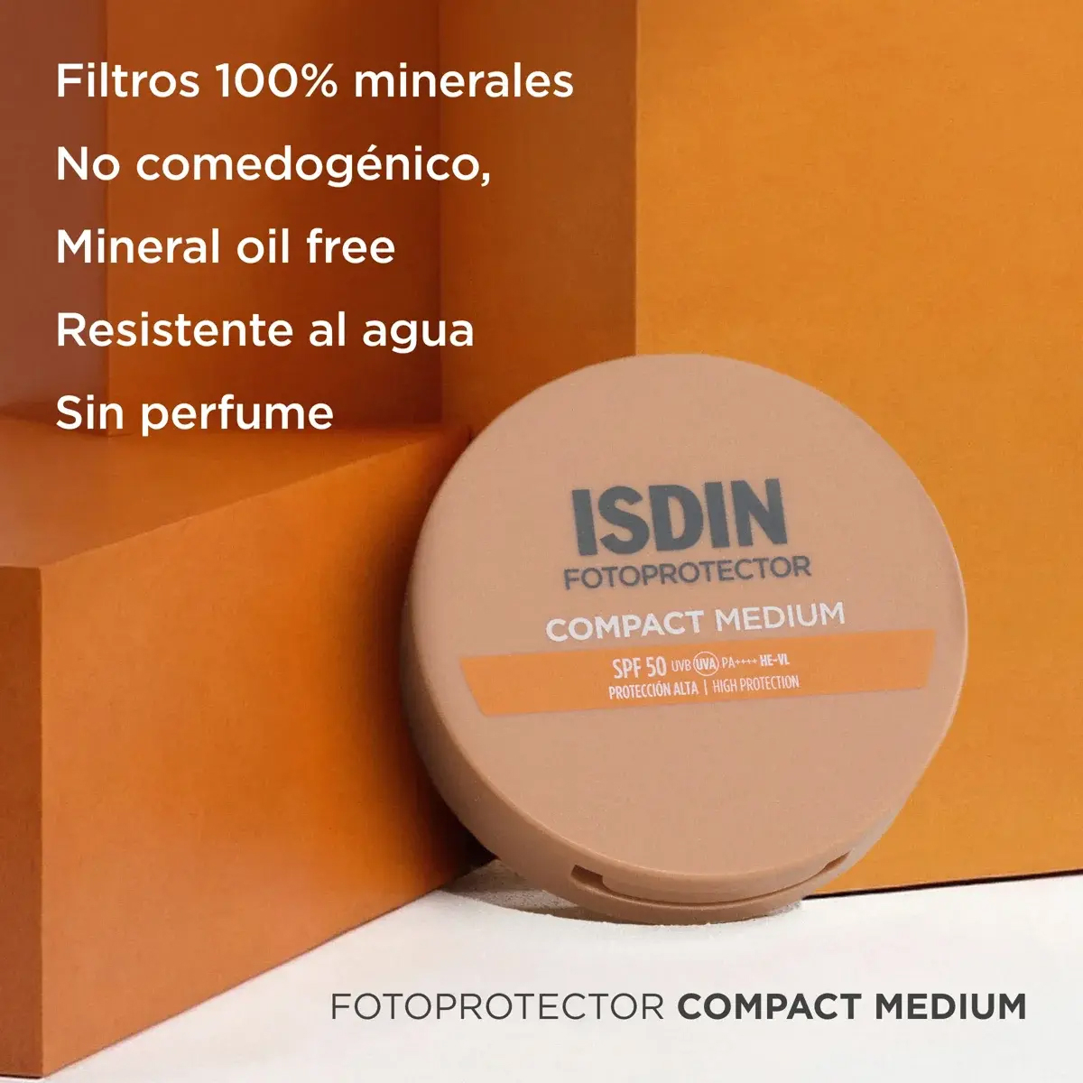 Fotoprotector Isdin Compact Medium Spf 50 Color