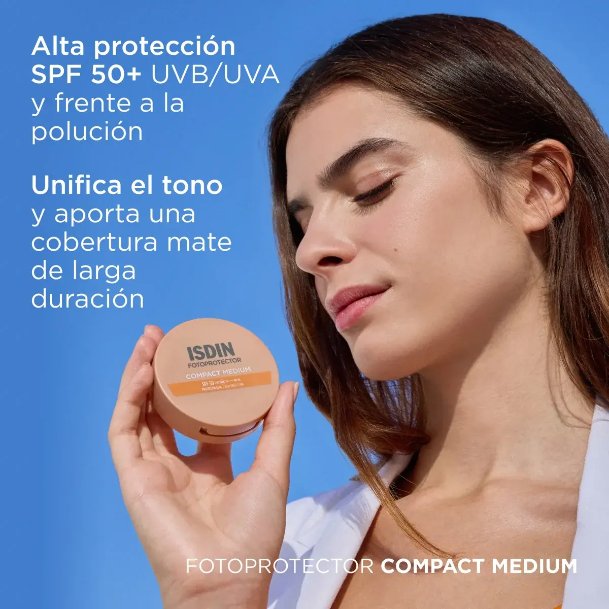Fotoprotector Isdin Compact Medium Spf 50 Color