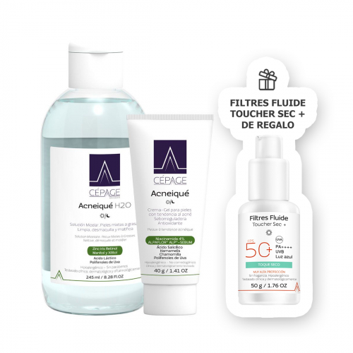 Cepage Cuidado Completo Acneiqué Pieles Grasas O Acneicas + Regalo!