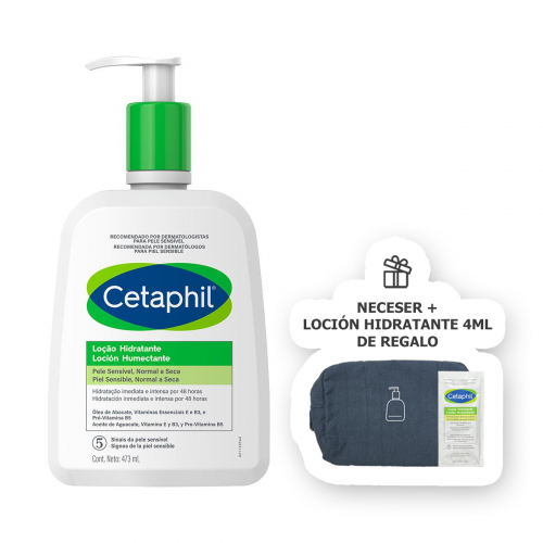 Cetaphil Emulsión Hidratante X 473ml + Regalo!