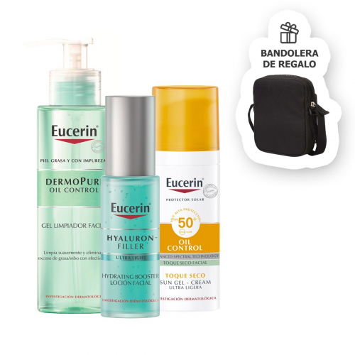 Eucerin Rutina Completa Para Piel Grasa + Regalo!