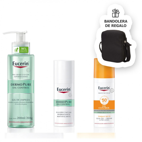 Eucerin Rutina Hidratación Piel Grasa + Regalo!