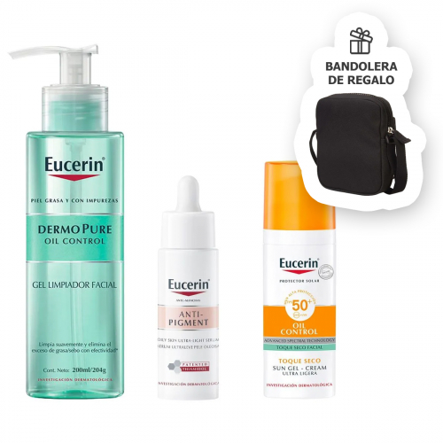 Eucerin Rutina Para Piel Grasa + Regalo!