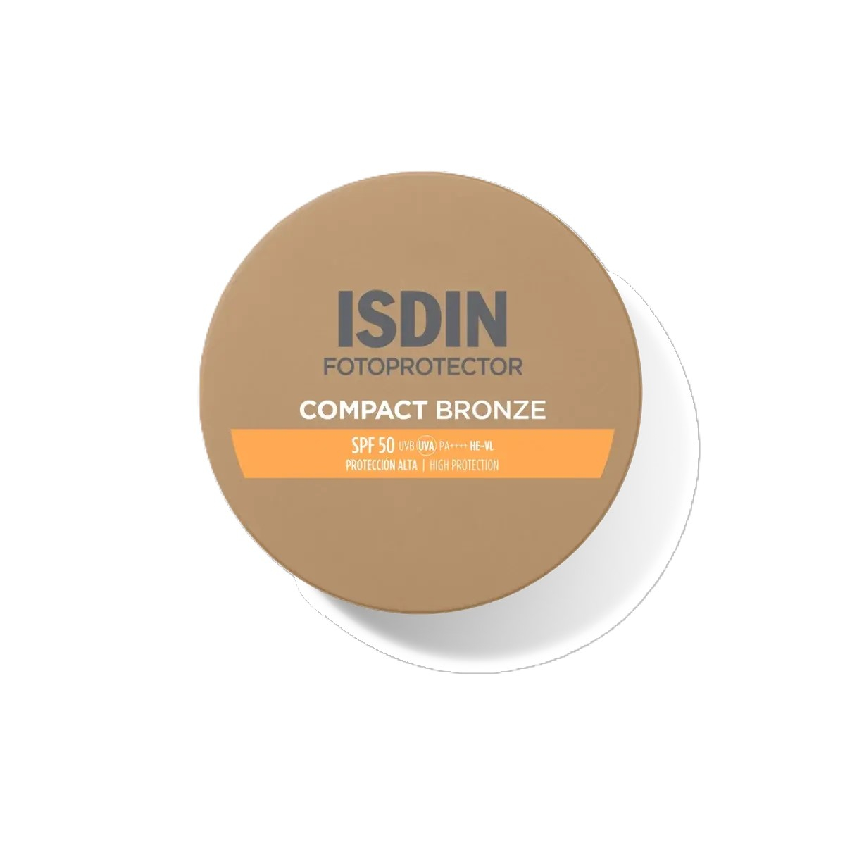 Fotoprotector Isdin Compact Bronze Spf 50 Color
