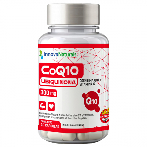 Innovanaturals Coenzima Q10 + Vit C Suplemento