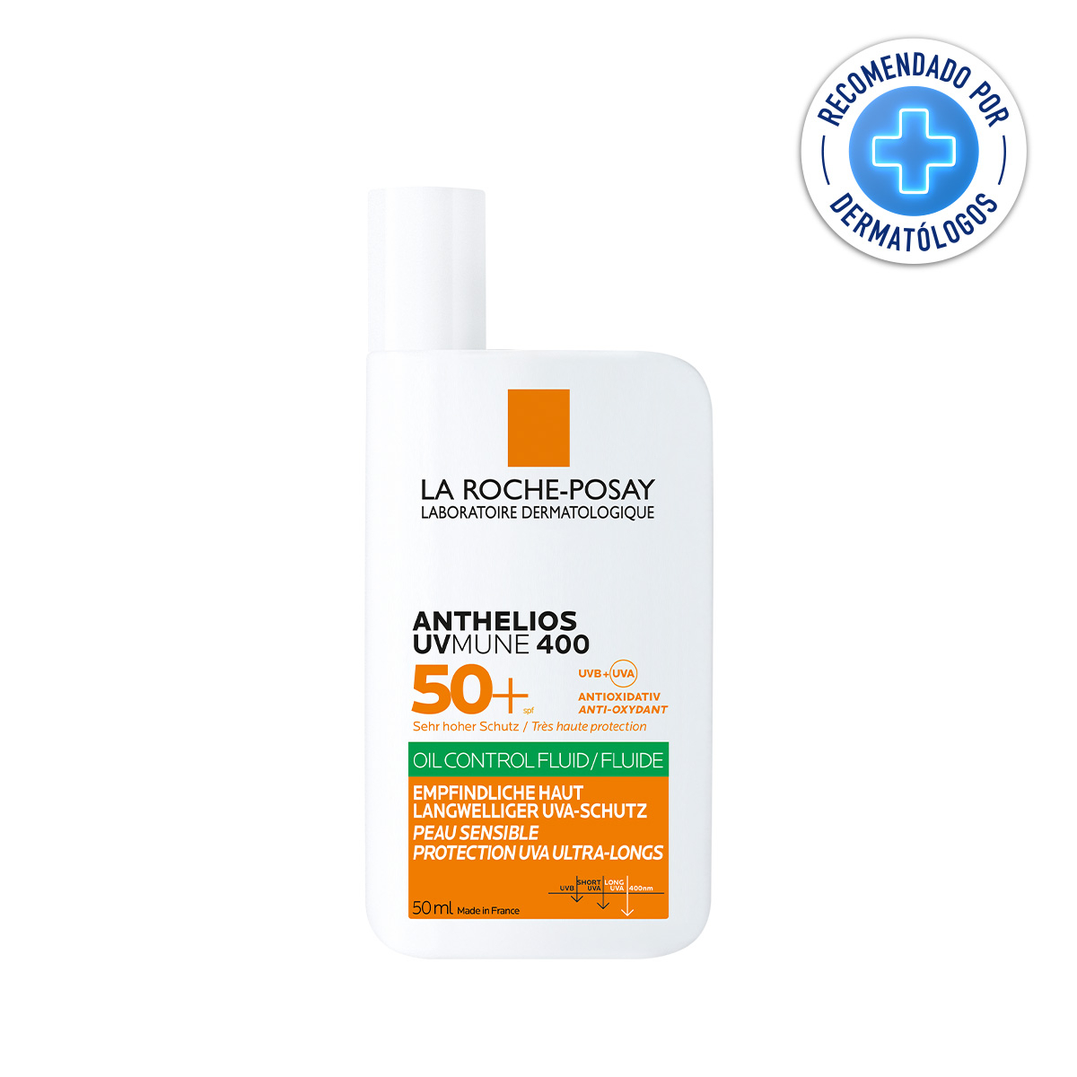 La Roche-posay Anthelios Uvmune 400 Fps50+ Fluido Oil Control