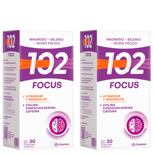 Pack 2 102 Focus Suplemento Dietario