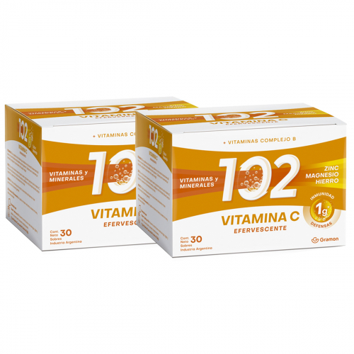Pack 2 102 Vitamina C Efervescente