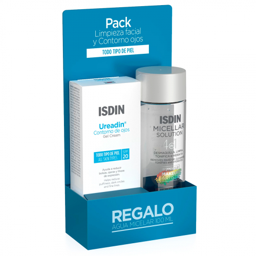 Pack Isdin Limpieza Facial Y Contorno Ojos