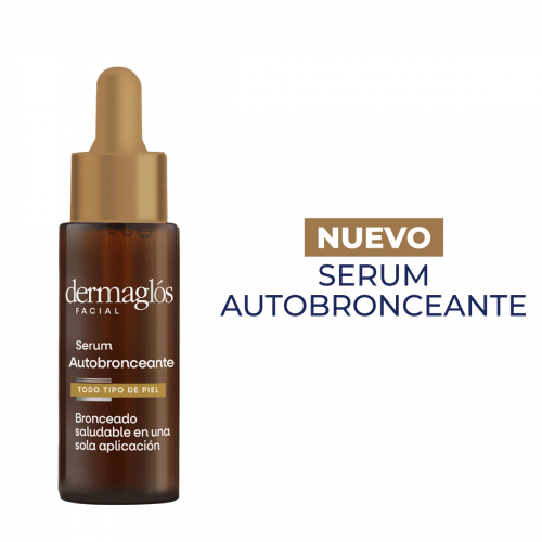 Dermaglós Facial Serum Autobronceante