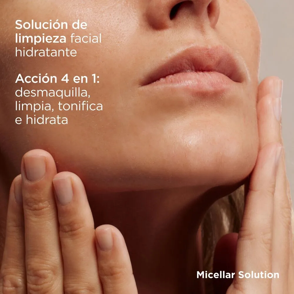 Isdin Micellar Solution 4 En 1 Limpieza Facial X 100ml