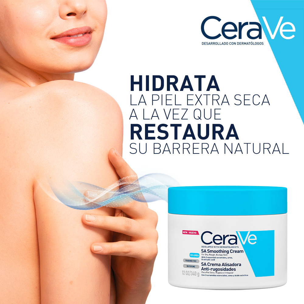Cerave Sa Crema Corporal Alisadora Anti Rugosidades